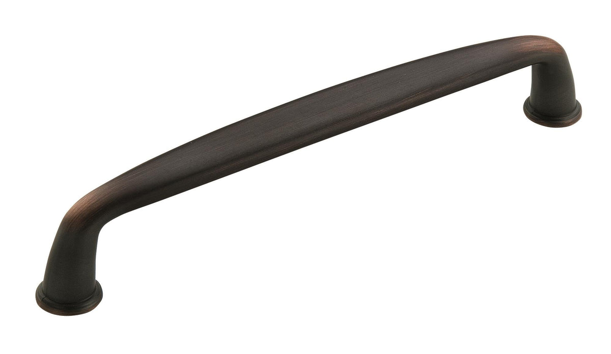 Amerock Cabinet Pull Oil Rubbed Bronze 6-5/16 inch (160 mm) Center to Center Kane 1 Pack Drawer Pull Drawer Handle Cabinet Hardware