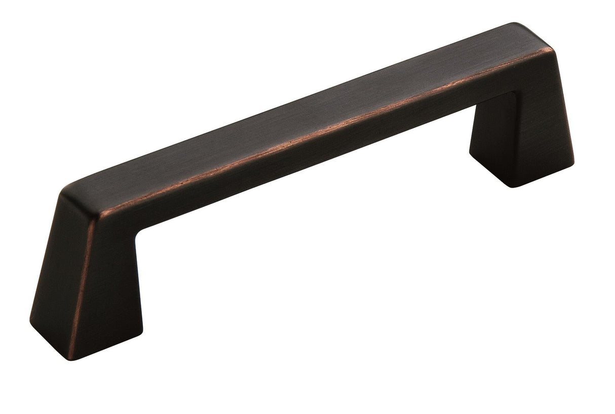 Amerock Cabinet Pull Oil Rubbed Bronze 3-3/4 inch (96 mm) Center to Center Blackrock 1 Pack Drawer Pull Drawer Handle Cabinet Hardware