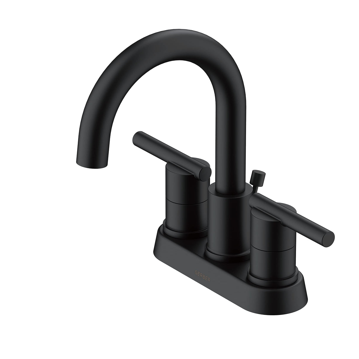 Gerber D307158BS Parma Two Handle Centerset Bathroom Faucet With Metal Pop-up DRA...
