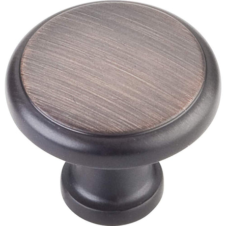 Elements 3970-DBAC 1-3/16" Diameter Brushed Oil Rubbed Bronze Kenner Cabinet Mushroom Knob