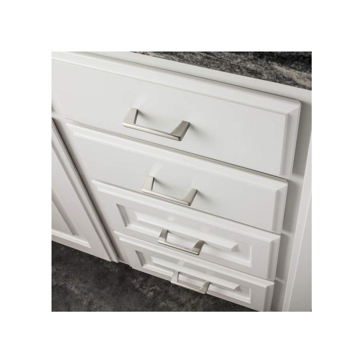 KasaWare K8993SN-8 3-3/8" Overall Length Slim Bar Pull, 8-pack