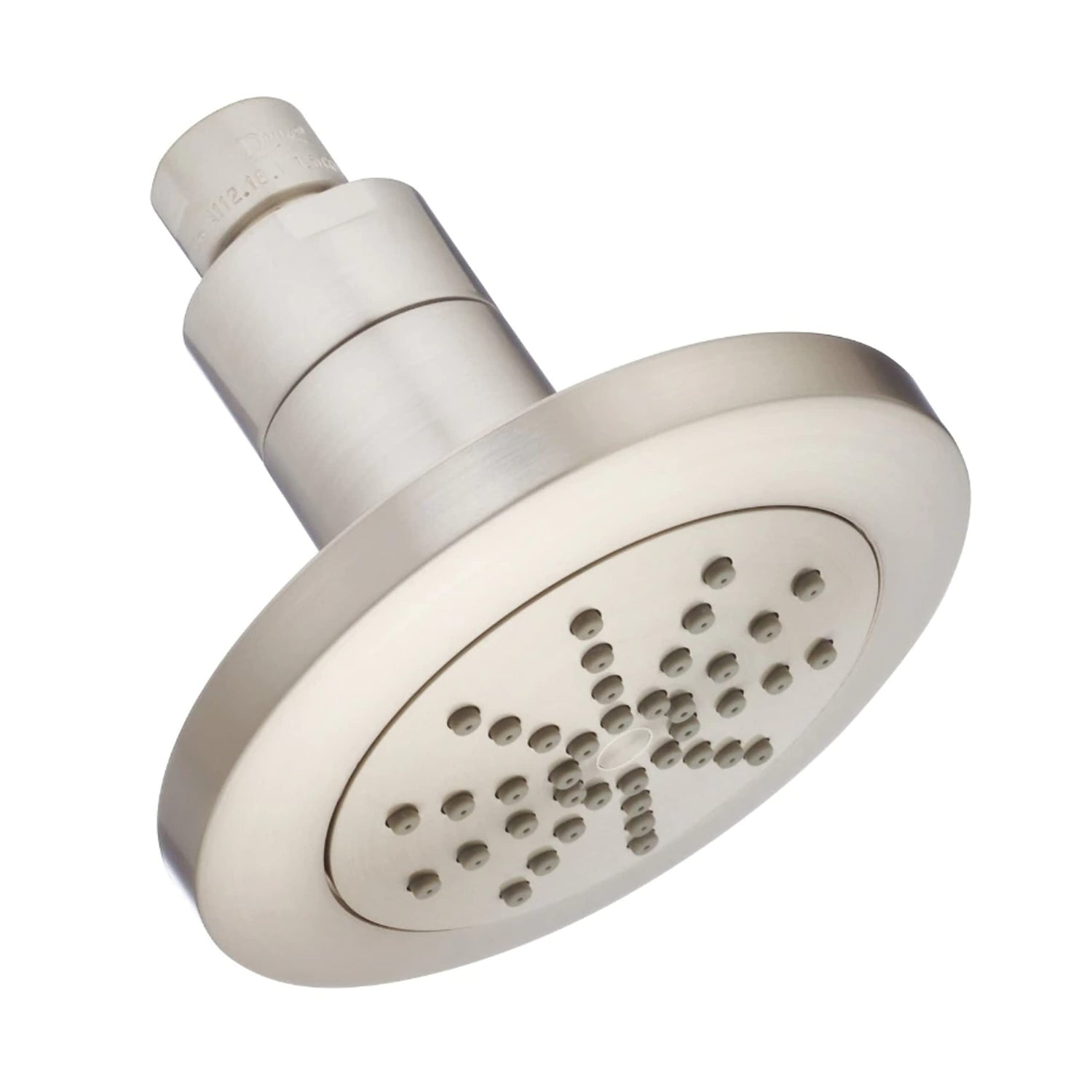 Gerber D460058BS Satin Black Mono Chic 4 1/2" Single Function Showerhead, 2.0GPM