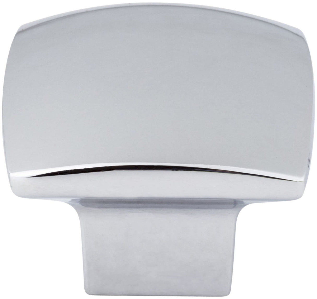 Jeffrey Alexander 431DBAC 1-3/16" Overall Length Brushed Oil Rubbed Bronze Square Sonoma Cabinet Knob