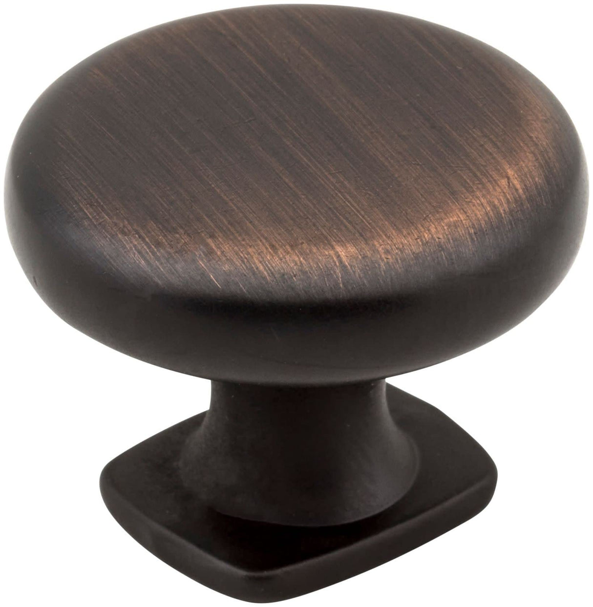 Jeffrey Alexander MO6303DBAC 1-3/8" Diameter Brushed Oil Rubbed Bronze Belcastel 1 Cabinet Knob