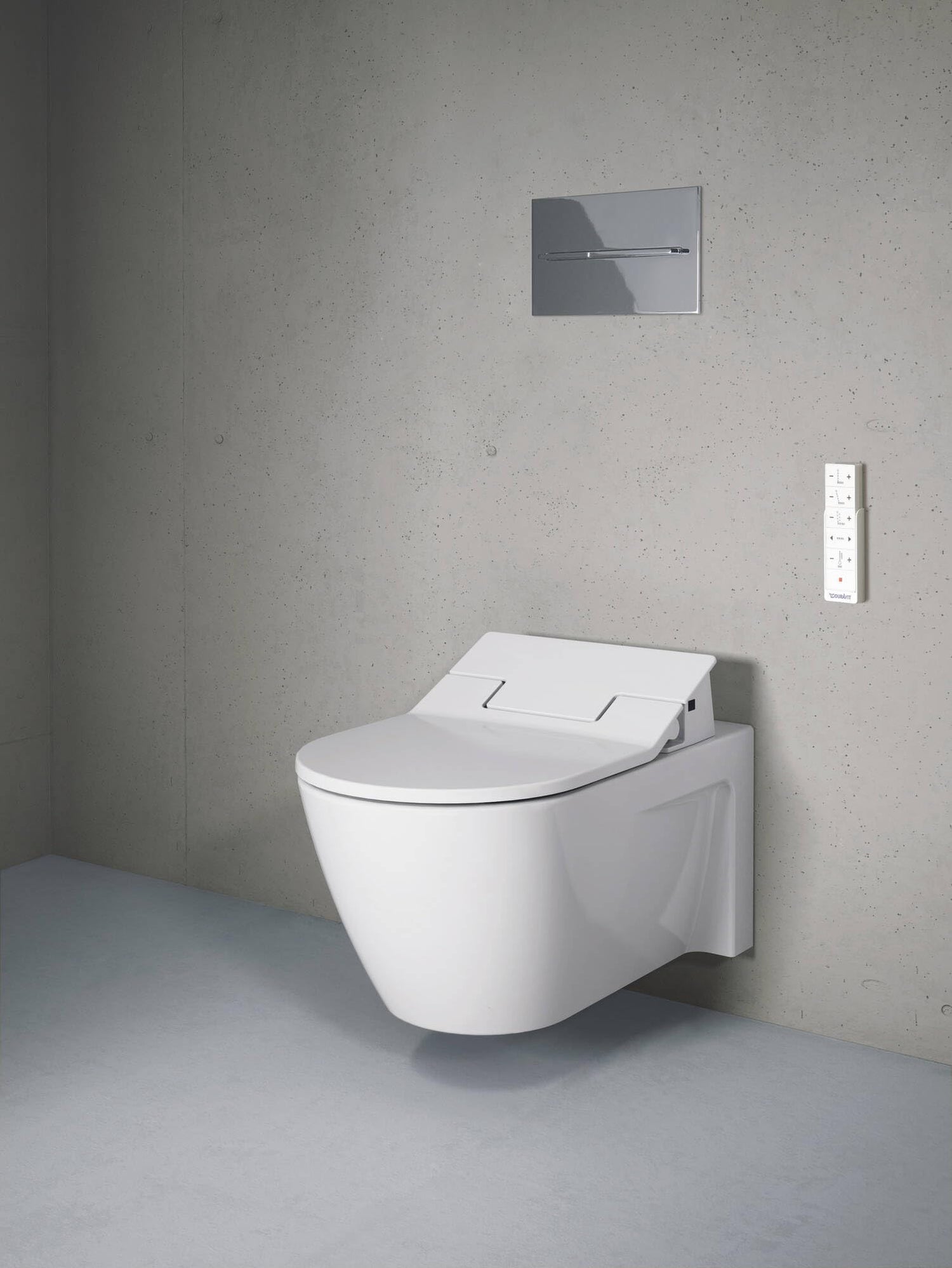 Duravit 2533590000 Wall-Mounted, Stack 2, Concealed Fixation for Sensowash C Toilet, White