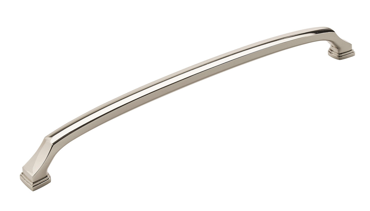 Amerock Appliance Pull Polished Nickel 18 inch (457 mm) Center to Center Revitalize 1 Pack Drawer Pull Drawer Handle Cabinet Hardware