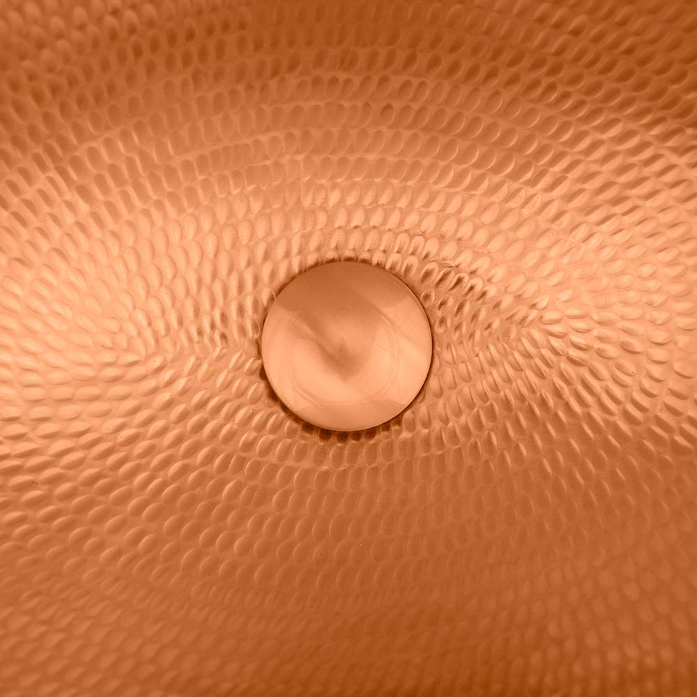 Premier Copper Products D-208PC 1.5-Inch Non-Overflow Pop-up Bathroom Sink Drain, Polished Copper