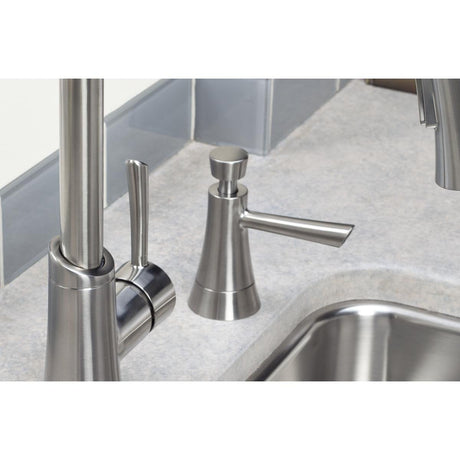 Elkay LK320LS Lustrous Steel Soap/Lotion Dispenser,Small