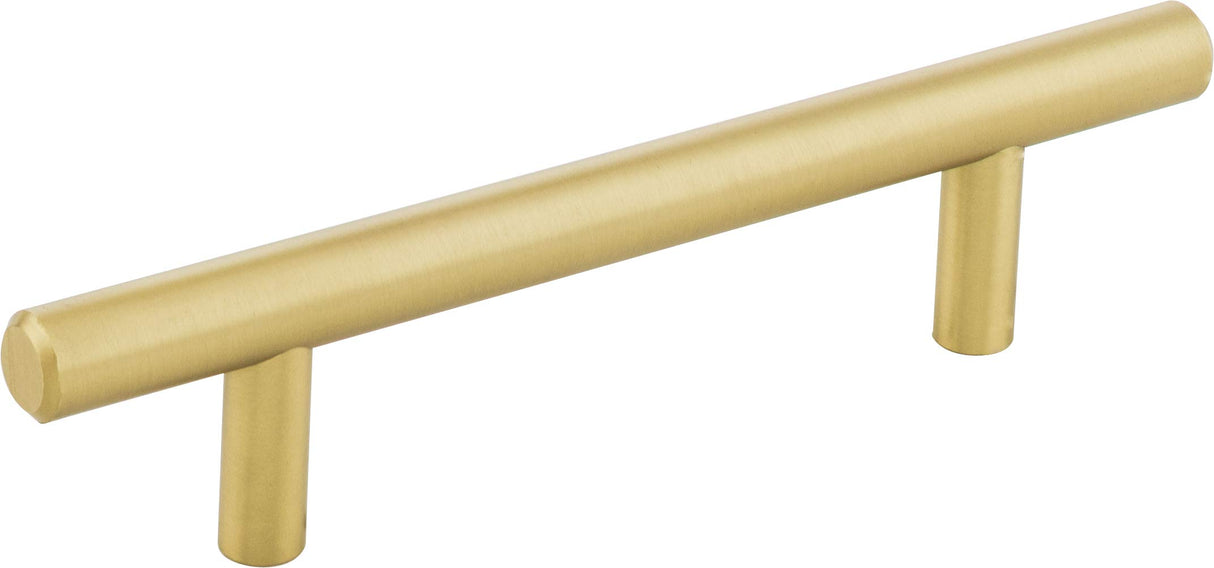 Elements 156BG 96 mm Center-to-Center Brushed Gold Naples Cabinet Bar Pull
