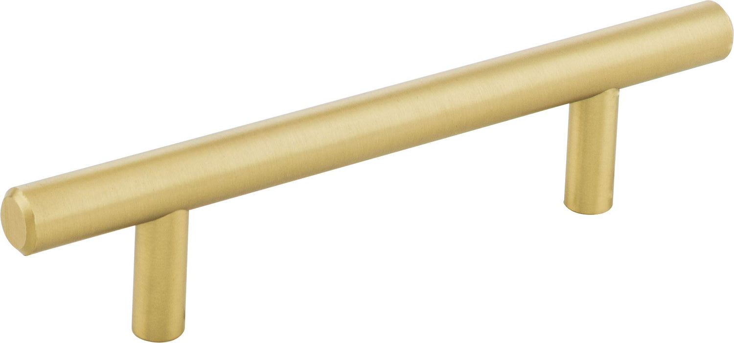 Elements 156BG 96 mm Center-to-Center Brushed Gold Naples Cabinet Bar Pull