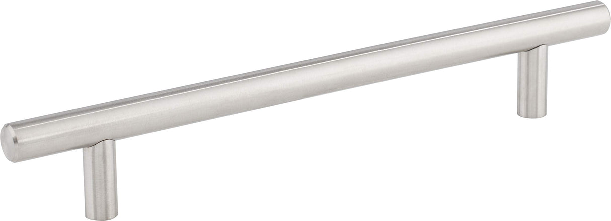 Elements 218SS 160 mm Center-to-Center Hollow Matte Black Stainless Steel Naples Cabinet Bar Pull