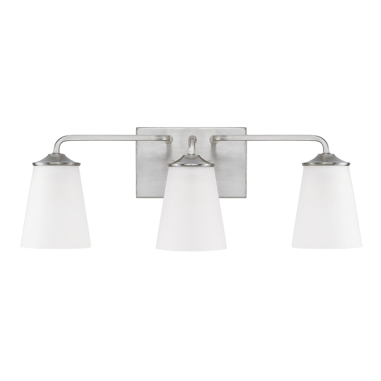 Capital Lighting 114131BN-331 Braylon 3 Light Vanity Brushed Nickel