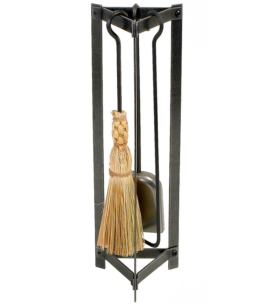 Enclume FPTS6 HS Triangle Fireplace Tool Set w/ Base & 3 Tools HS