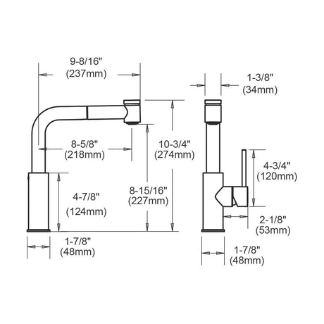 Elkay LKHA3042CR Faucet, Chrome