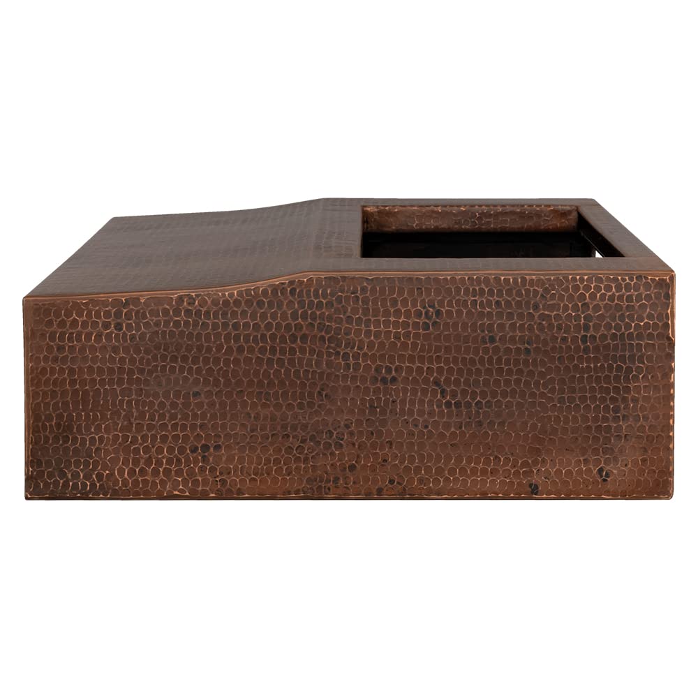 30 Inch 735 CFM Hammered Copper Under Cabinet Range Hood with Slim Baffle Filters