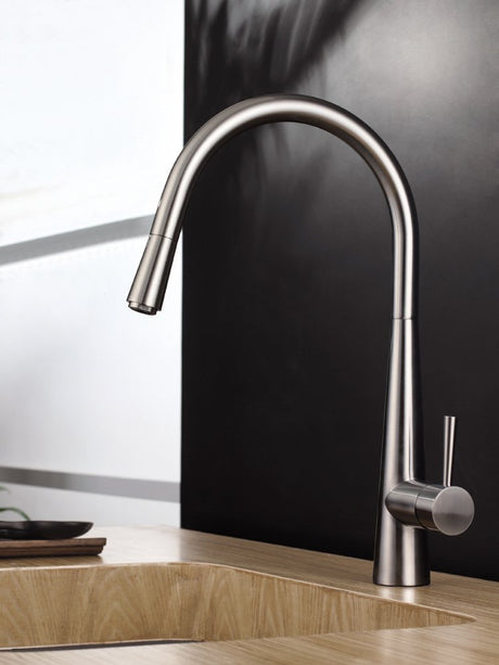 Ruvati RVF1221BN Single Handle Kitchen Faucet