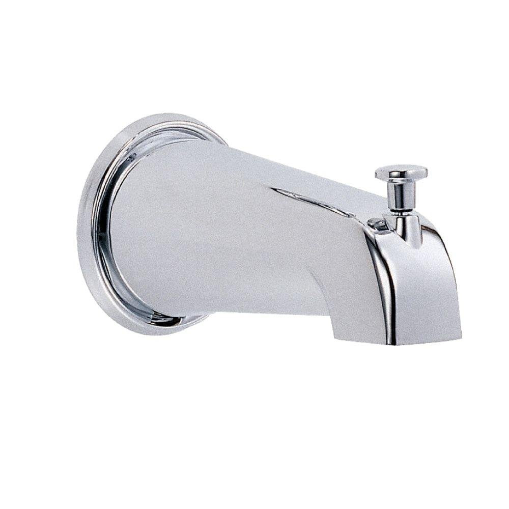 Gerber D606425 Chrome 8 9/16" Wall Mount Tub Spout With Diverter