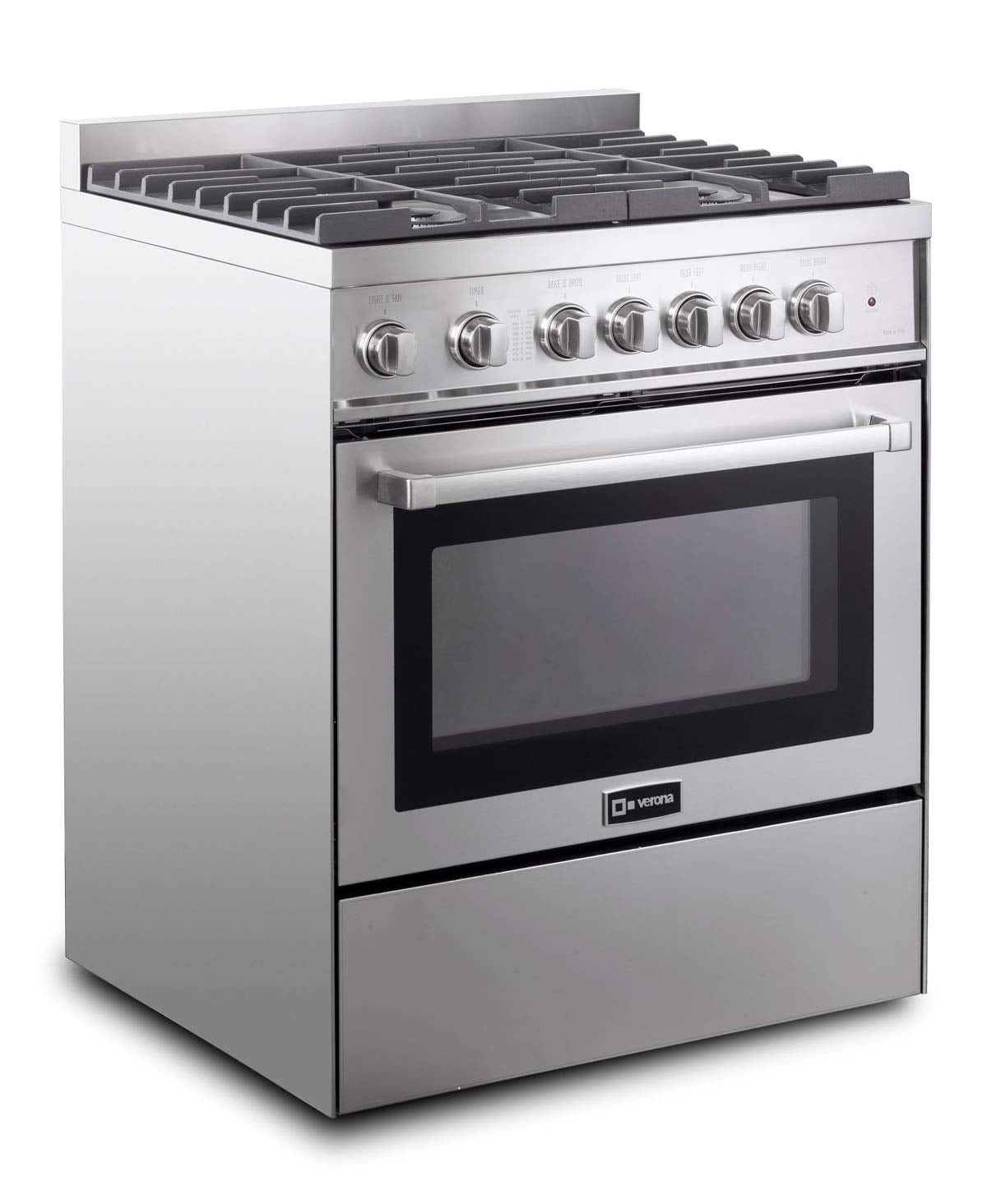 Verona VEFSGG304NSS 30" Gas Range - Stainless Steel