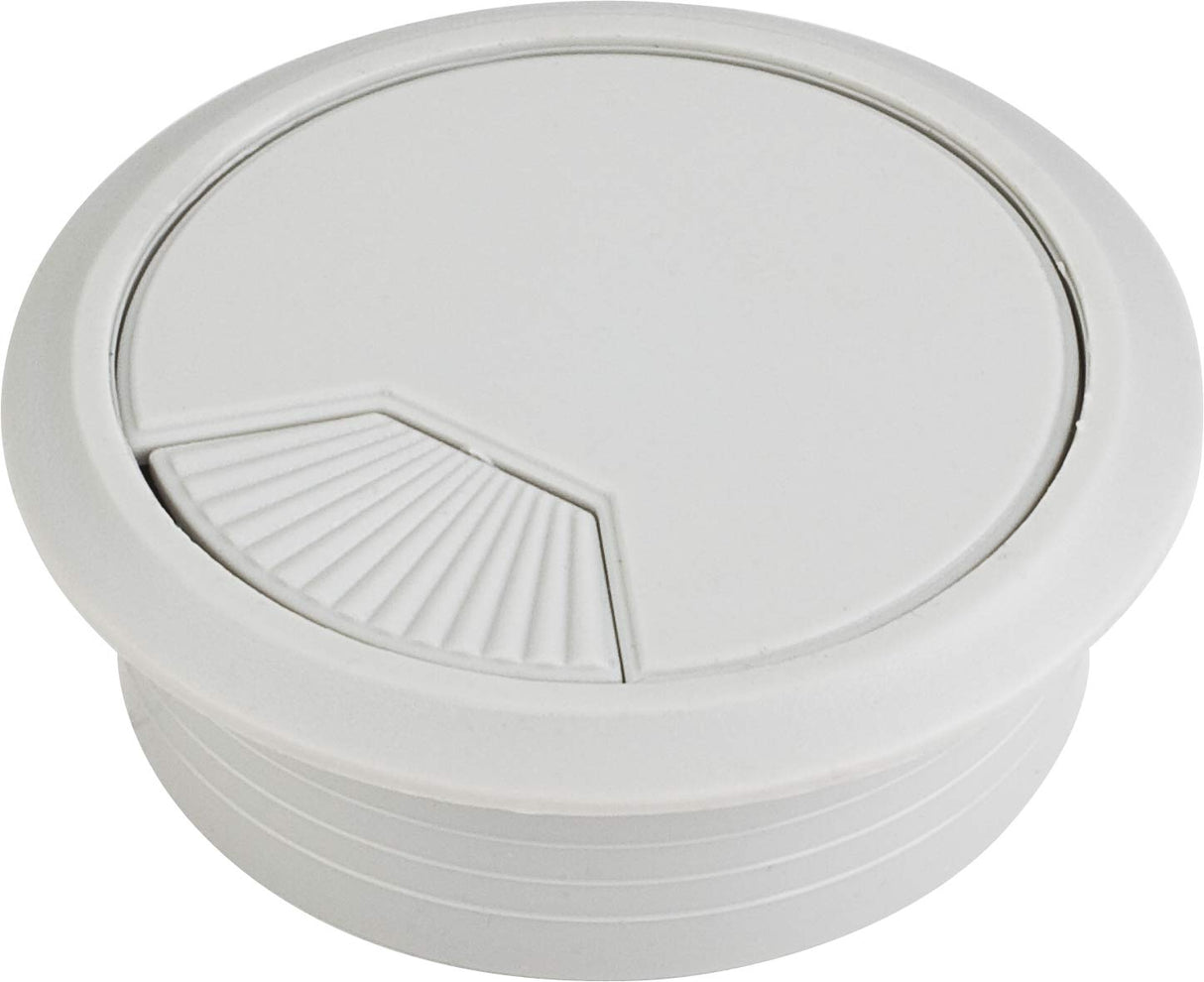 Hardware Resources 68000GR Grey 3 Piece Spring Grommet for 60 mm Diameter Hole