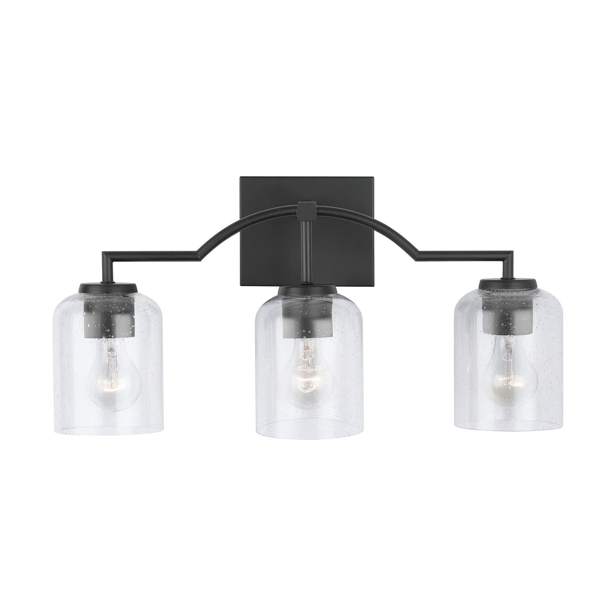 Capital Lighting 139331MB-500 Carter 3 Light Vanity Matte Black