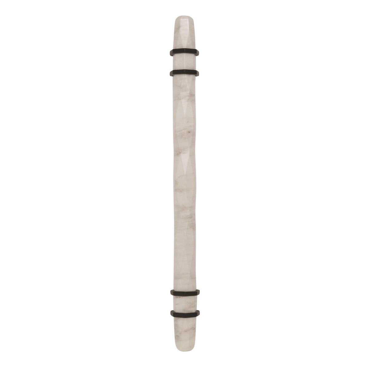 Amerock Cabinet Pull Marble White/Black Bronze 6-5/16 inch (160 mm) Center to Center Carrione 1 Pack Drawer Pull Drawer Handle Cabinet Hardware