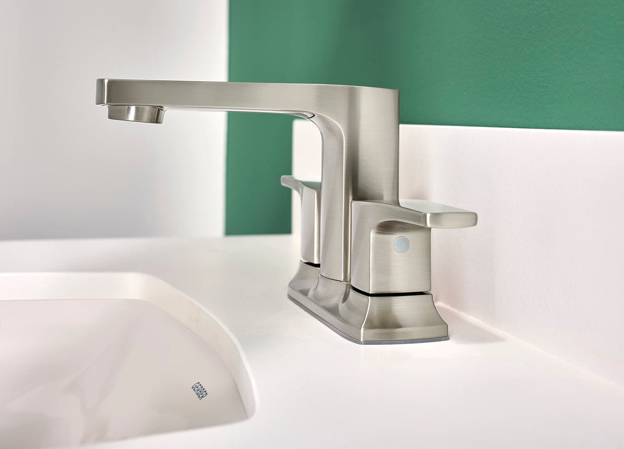 Gerber D307070BN Tribune Two Handle Centerset Bathroom Faucet - Brushed Nickel