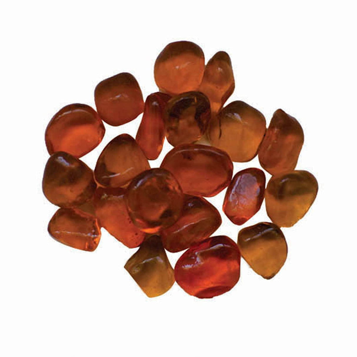 Amantii AMSF-GLASS-10 Orange Small Beads Fireglass - 5lbs