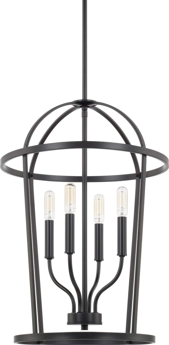 Capital Lighting 528541MB Greyson 4 Light Foyer Matte Black