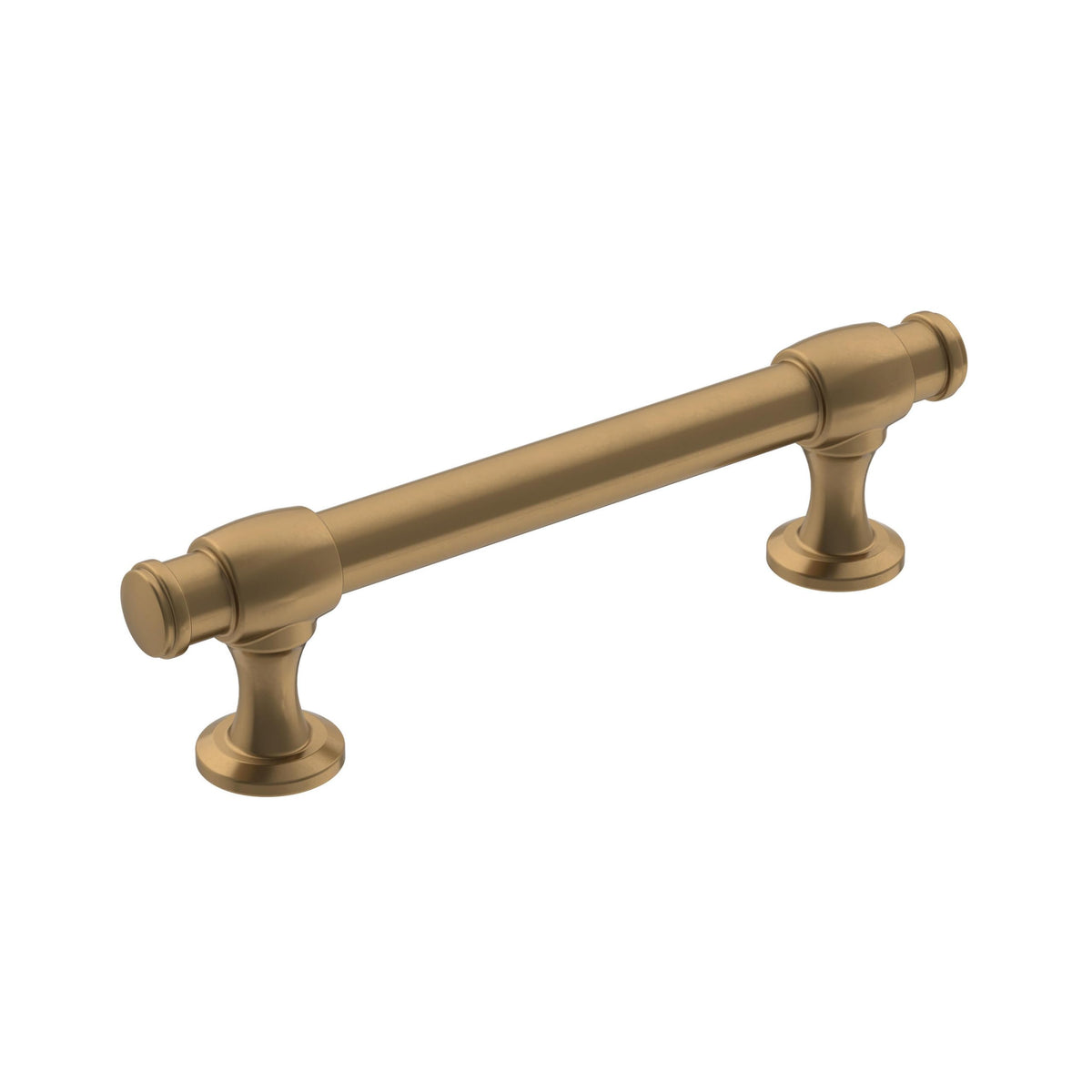 Amerock Cabinet Pull Champagne Bronze 3-3/4 inch (96 mm) Center-to-Center Winsome 1 Pack Drawer Pull Cabinet Handle Cabinet Hardware
