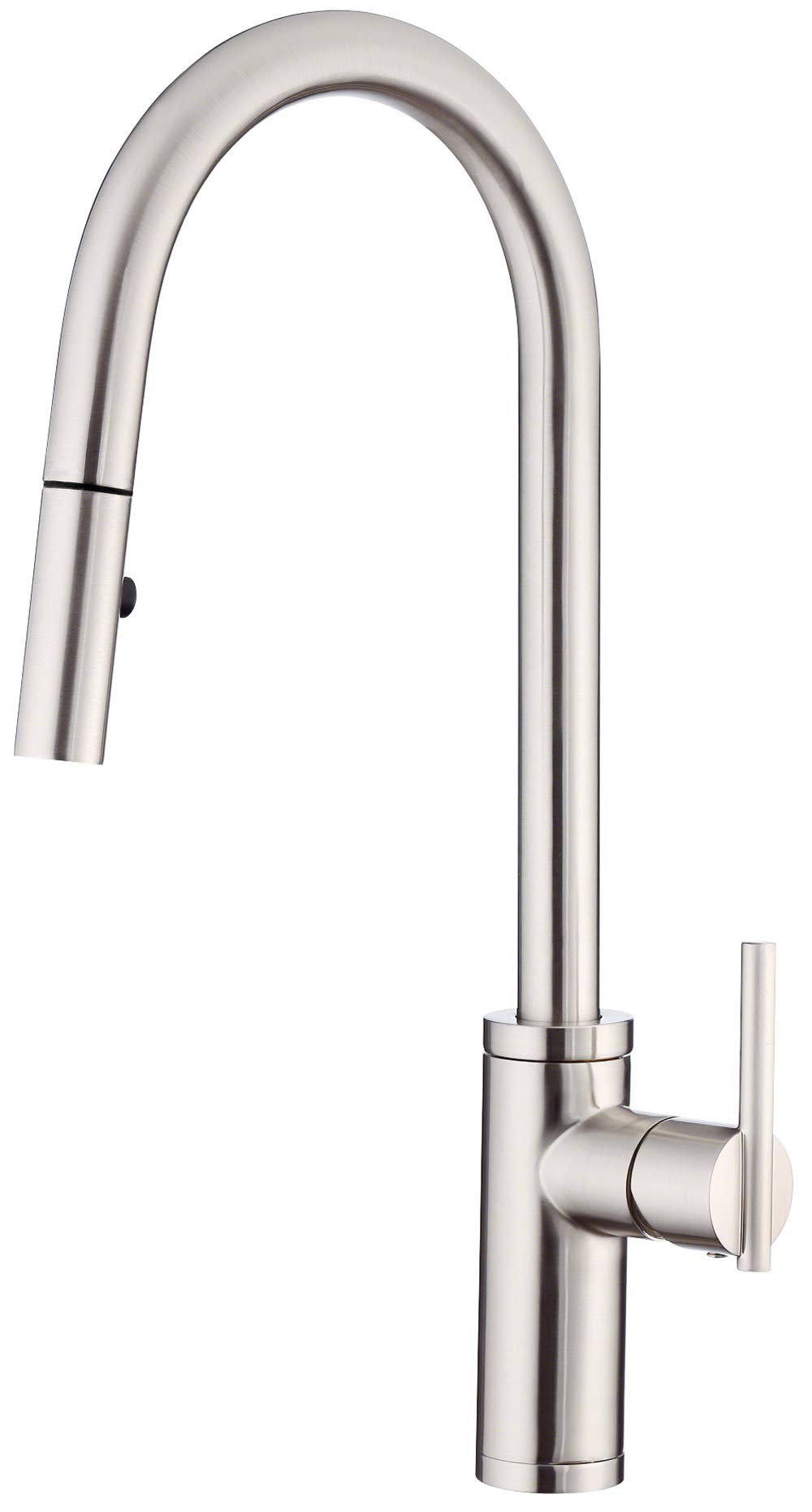 Gerber D454058SS Stainless Steel Parma Cafe Single Handle Pull-down Kitchen Faucet