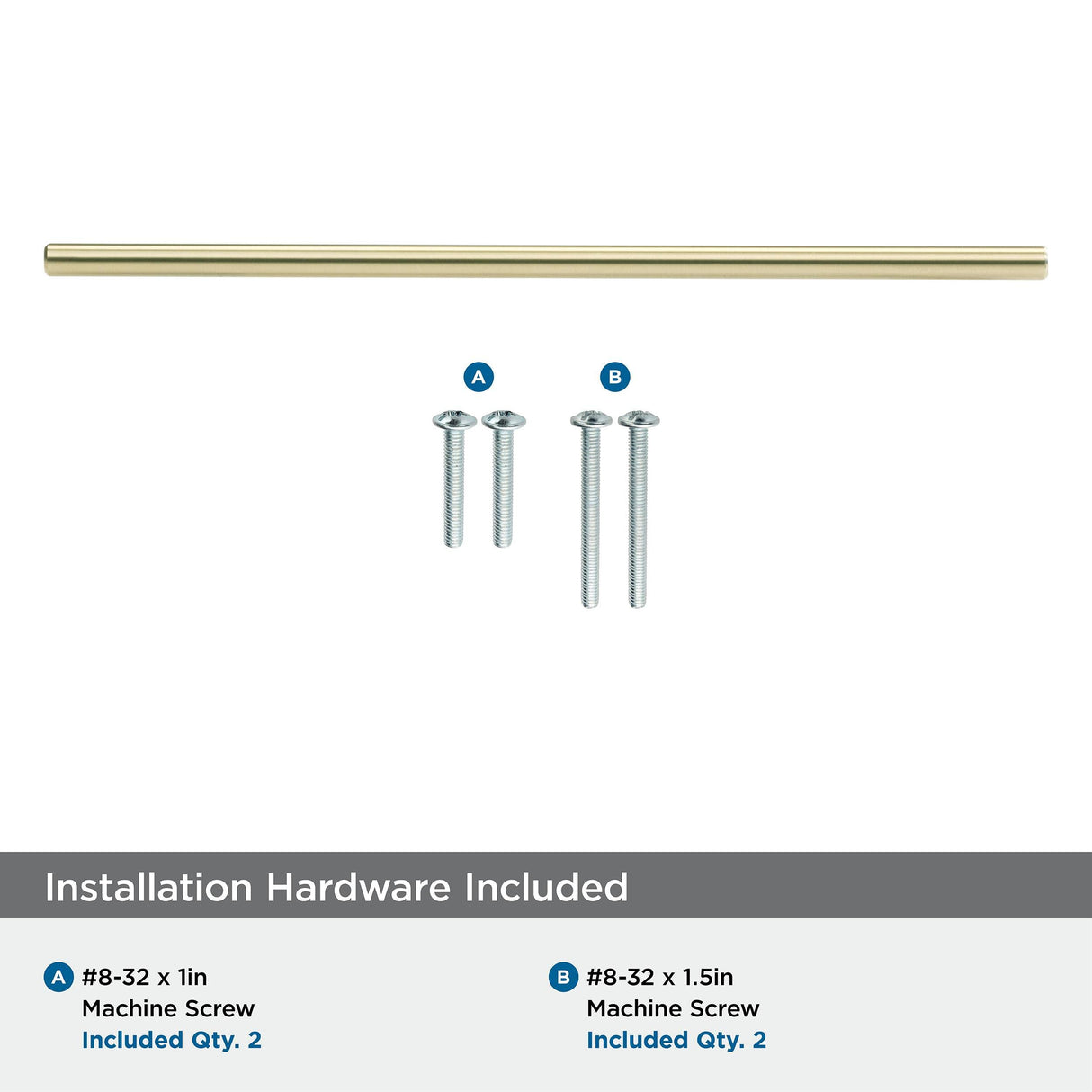 Amerock Cabinet Pull Champagne Bronze 10-1/16 inch (256 mm) Center to Center Bar Pulls 1 Pack Drawer Pull Drawer Handle Cabinet Hardware