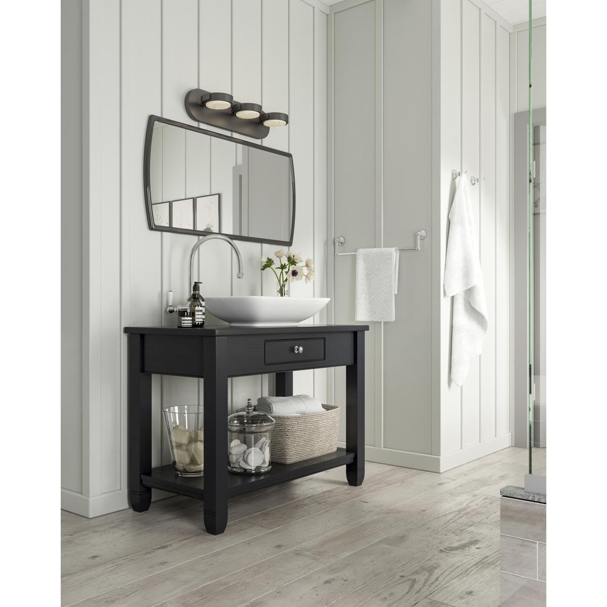 Alora WV325326UBAR BLANCO 26" WV URBAN BRONZE ALABASTER 27W LED 90 3000K 27W DC