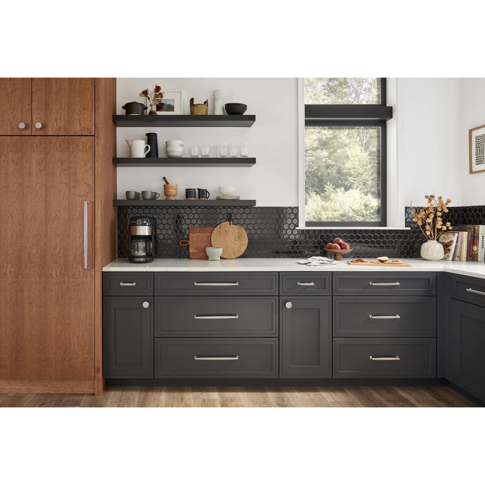 Jeffrey Alexander 171-305SN 305 mm Center-to-Center Satin Nickel Richard Cabinet Pull