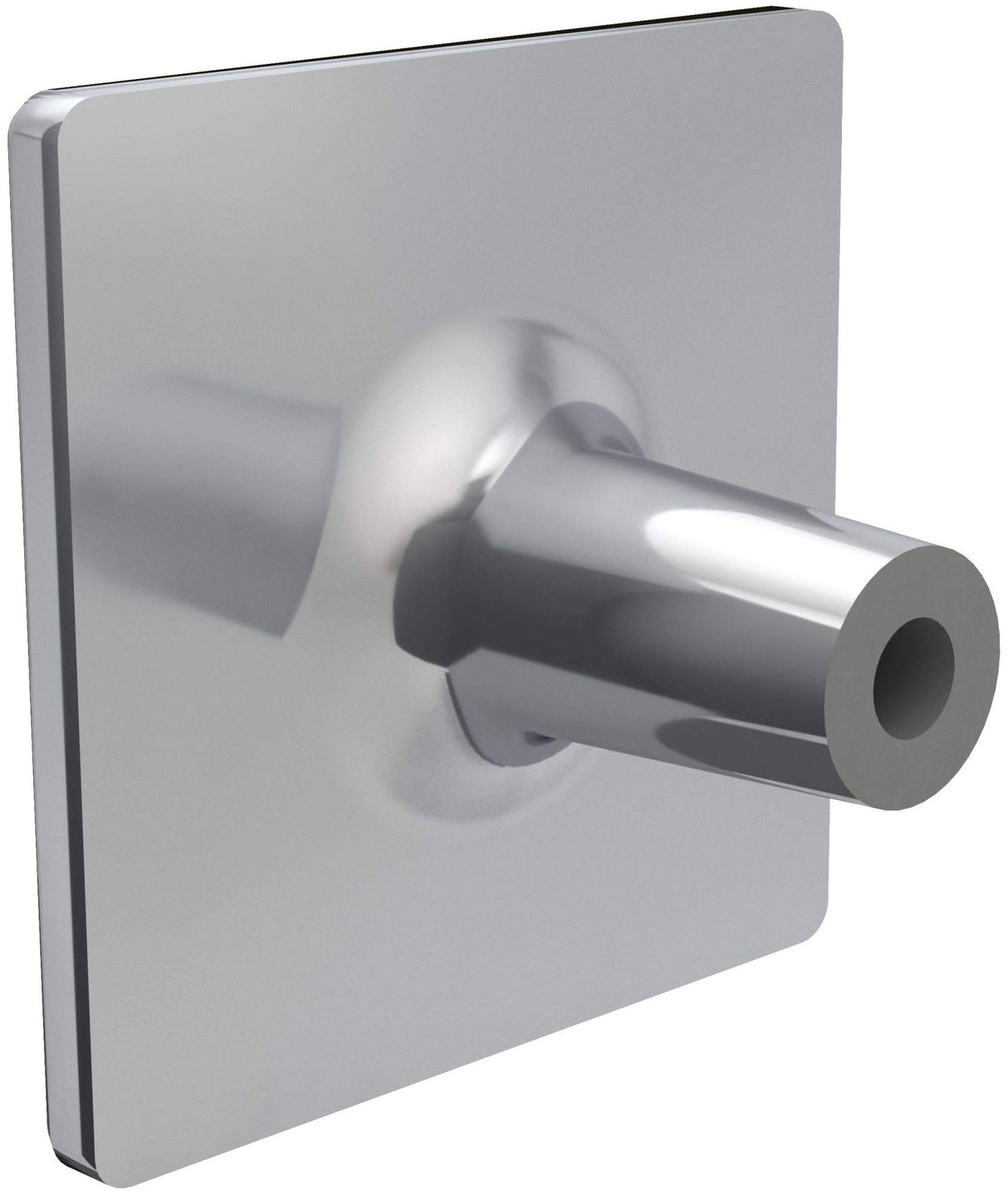 Amerock Cabinet Knob Polished Chrome 1-1/2 inch (38 mm) Length Extensity 1 Pack Drawer Knob Cabinet Hardware