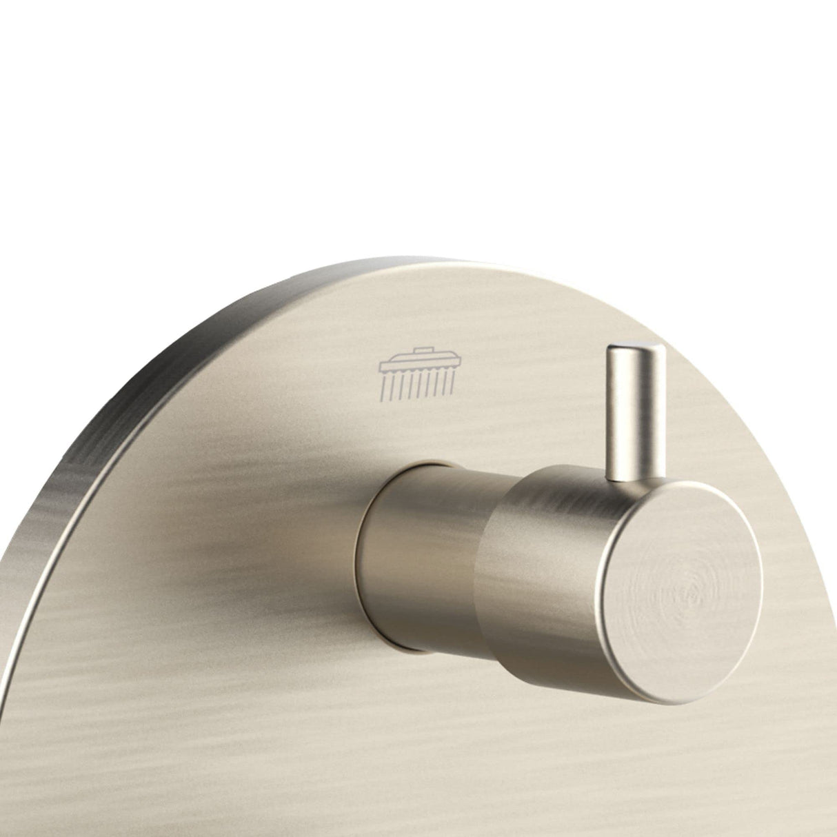 PULSE ShowerSpas 3005-RIVD-BN Two Way Tru-Temp Pressure Balance 1/2" Rough-In Valve with Brushed Nickel Trim Kit