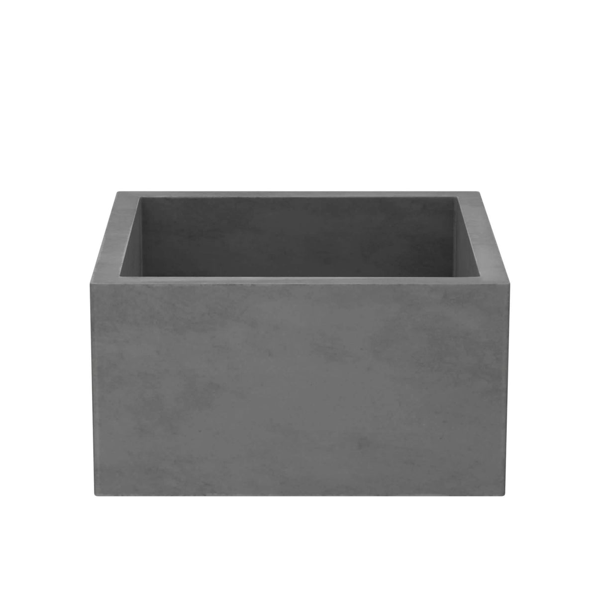 Native Trails NSB1515-A Ventana Native Stone Under Mount Bar/Prep Sink, Ash