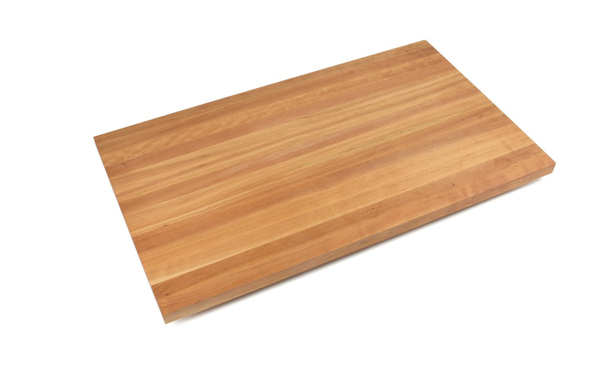 John Boos CHYKCT2-6048-V Cherry Island Tops, 60W x 48D, Varnique Finish