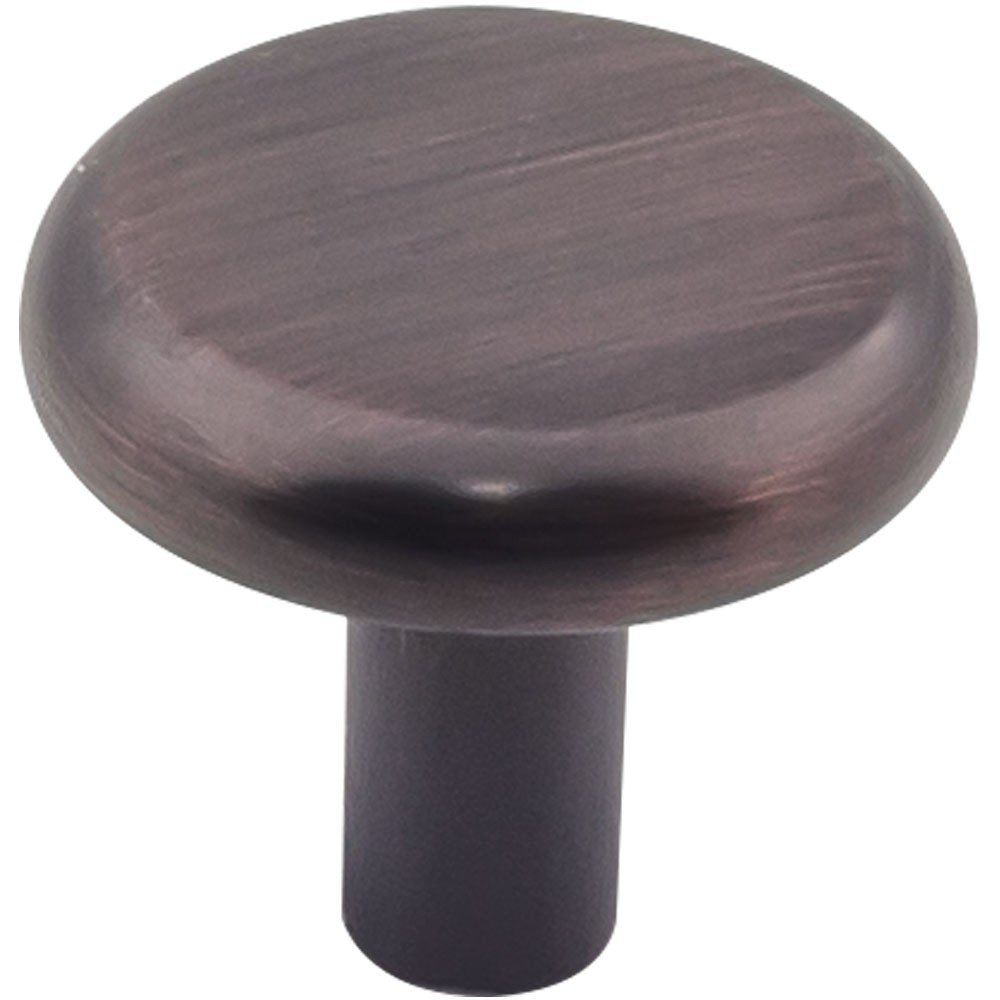 Elements 511DBAC 1-1/4" Diameter Brushed Oil Rubbed Bronze Round Seaver Cabinet Knob
