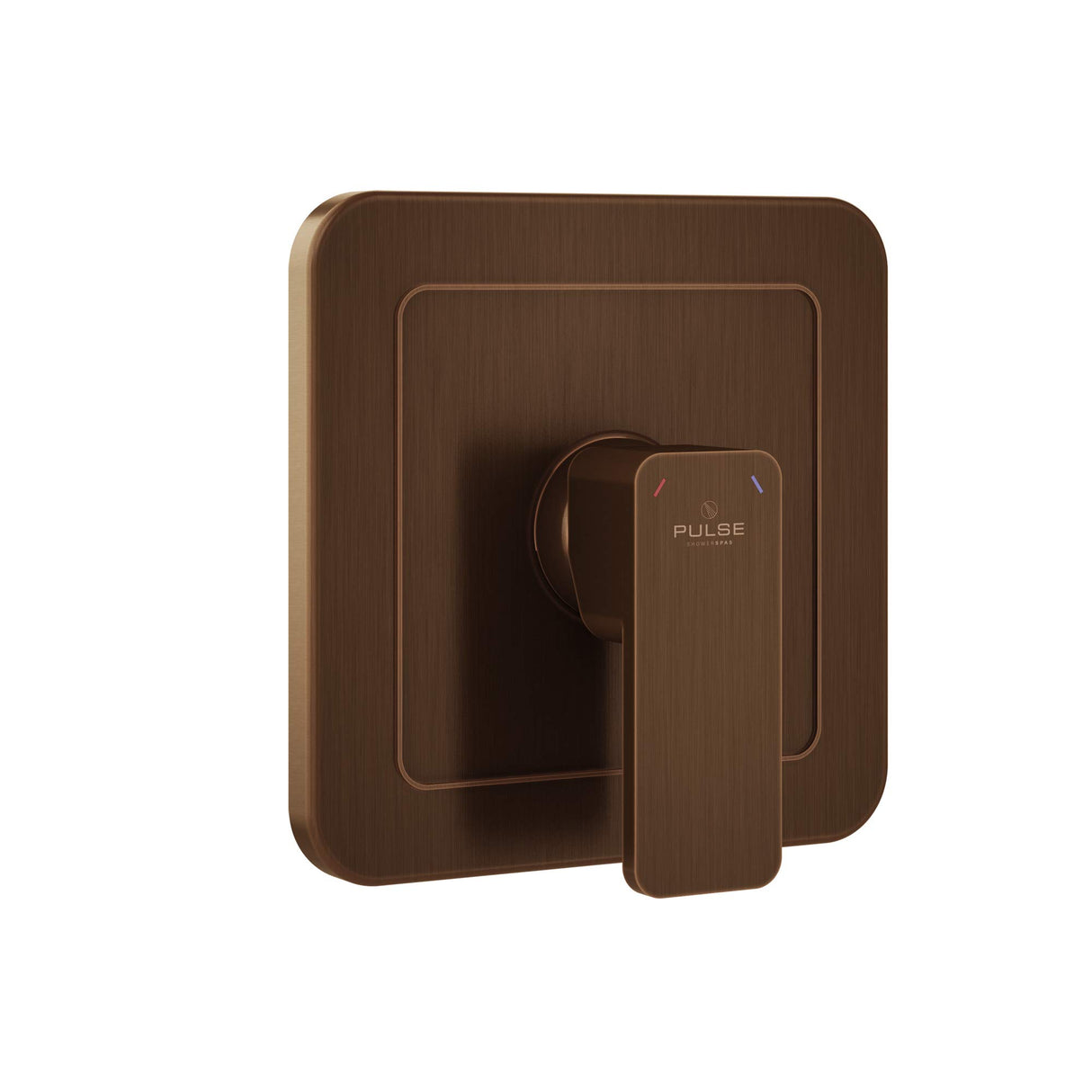 PULSE ShowerSpas 3003-RIV-PB-ORB Tru-Temp Mixing Valve, Pressure Balance Rough-In Valve Trim Kit, Square, 1/2" NPT, Oil-Rubbed Bronze