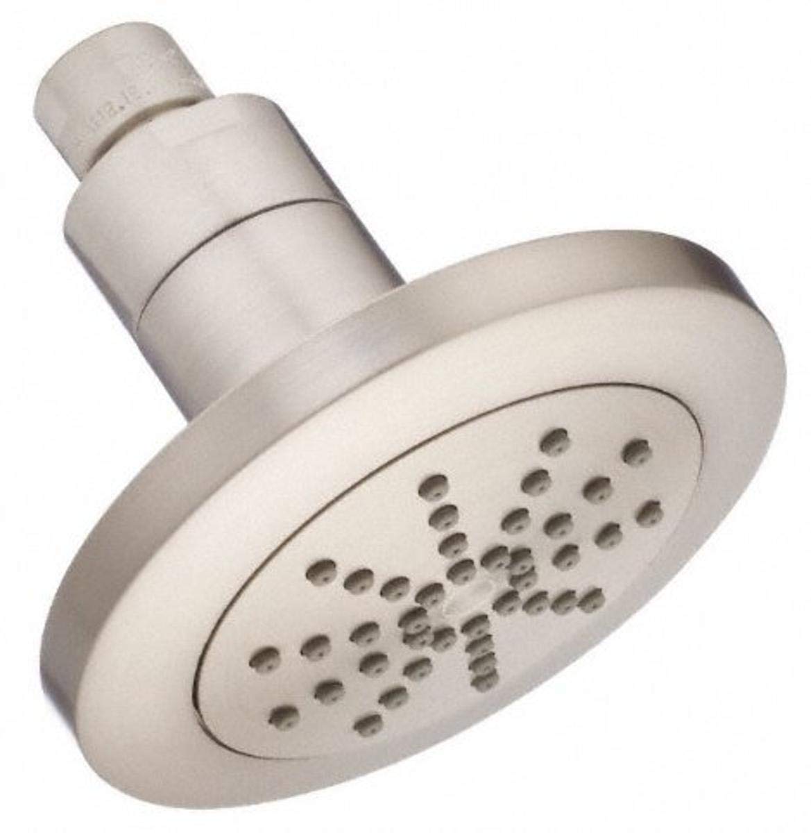 Gerber D462058BN Brushed Nickel Mono Chic 4 1/2" Single Function Showerhead, 1.5GPM