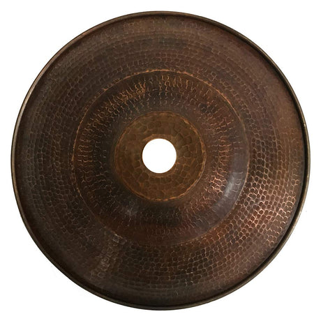 Premier Copper Products SH-L400DB Hand Hammered Copper 13-Inch Large Pendant Light Shade