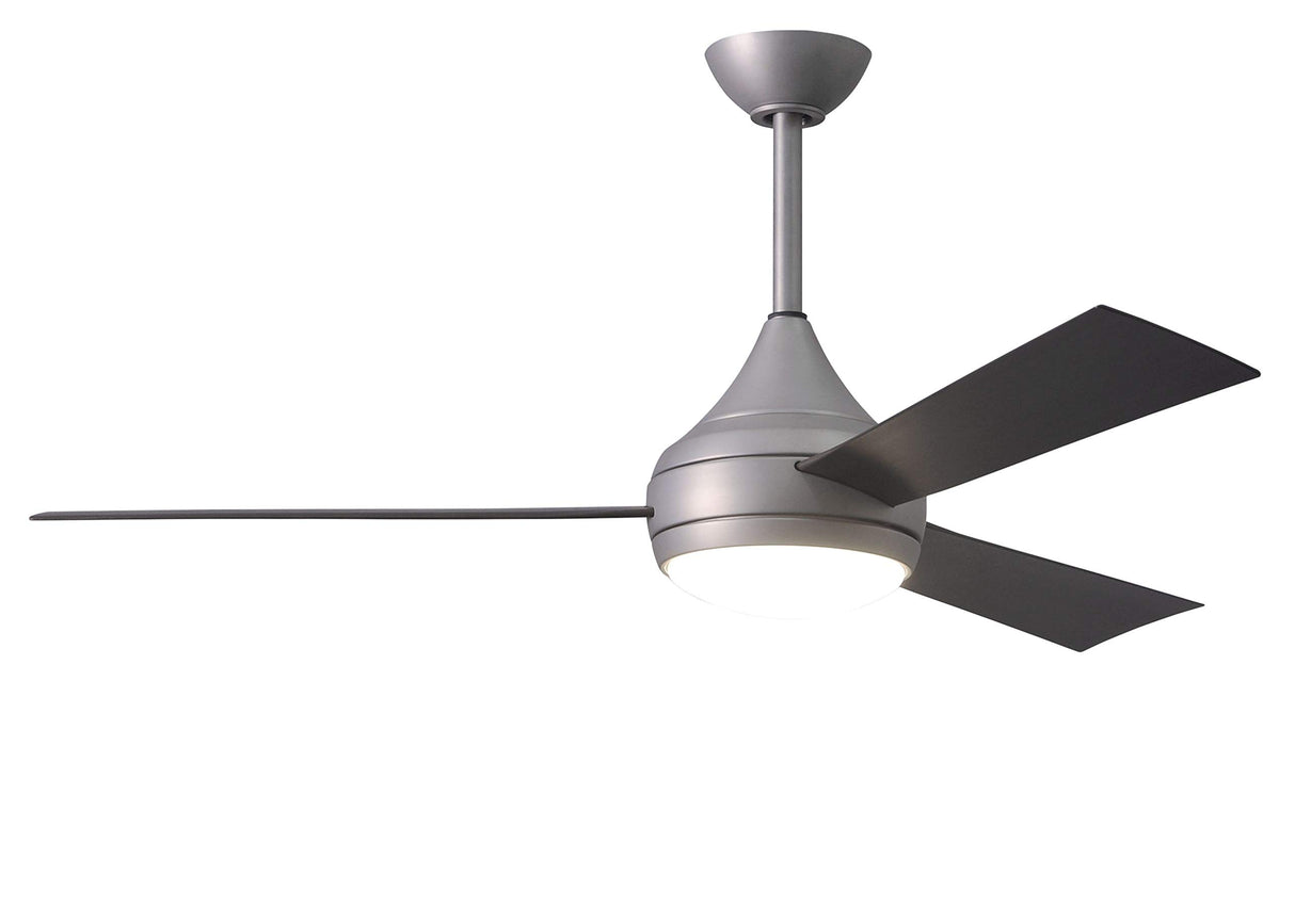 Matthews Fan DA-BS-BB Donaire wet location 3-Blade paddle fan constructed of 316 Marine Grade Stainless Steel