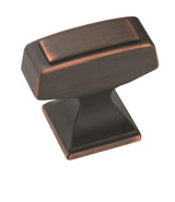 Amerock Cabinet Knob Oil Rubbed Bronze 1-1/4 inch (32 mm) Length Mulholland 1 Pack Drawer Knob Cabinet Hardware