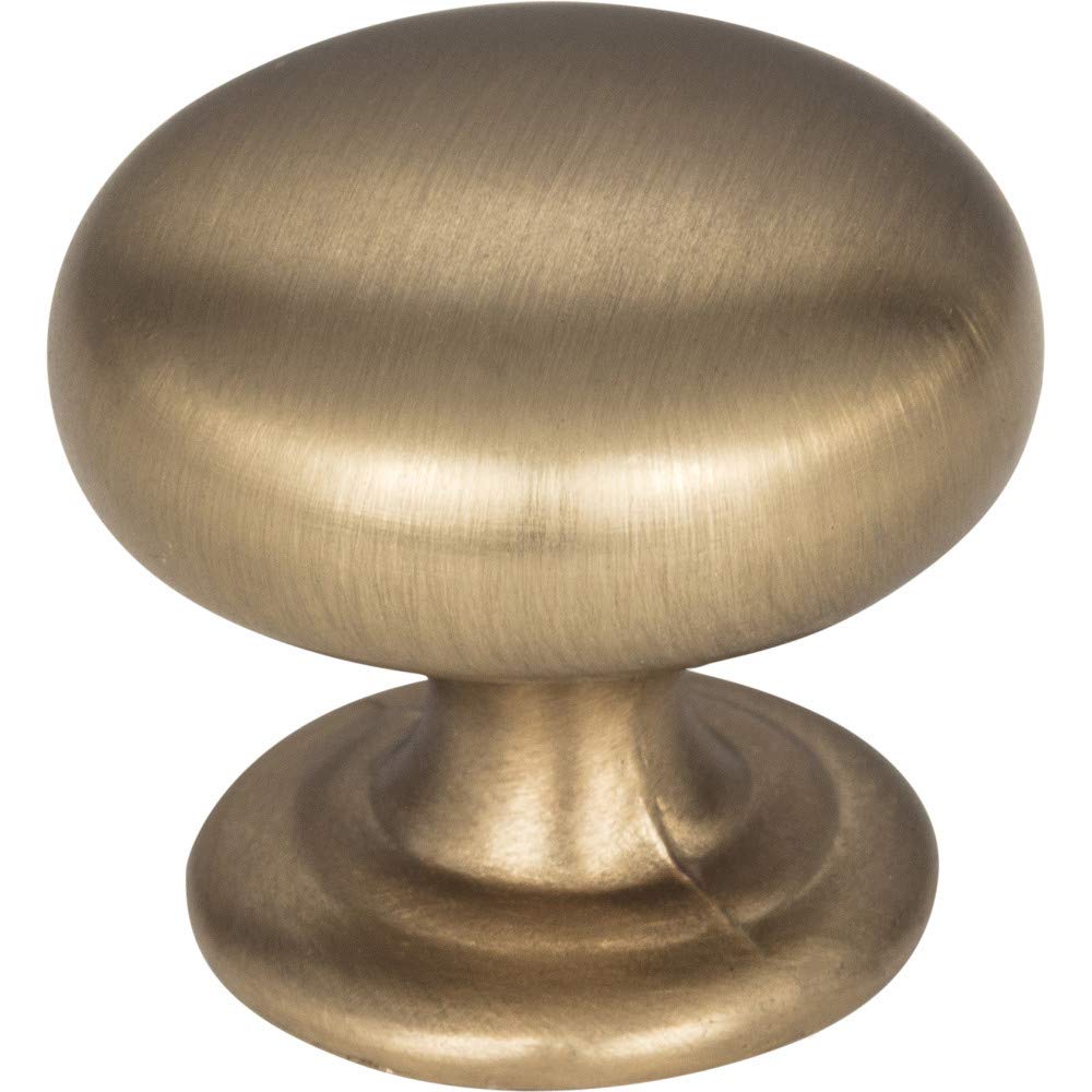 Elements 2980SBZ 1-1/4" Diameter Satin Bronze Florence Cabinet Mushroom Knob