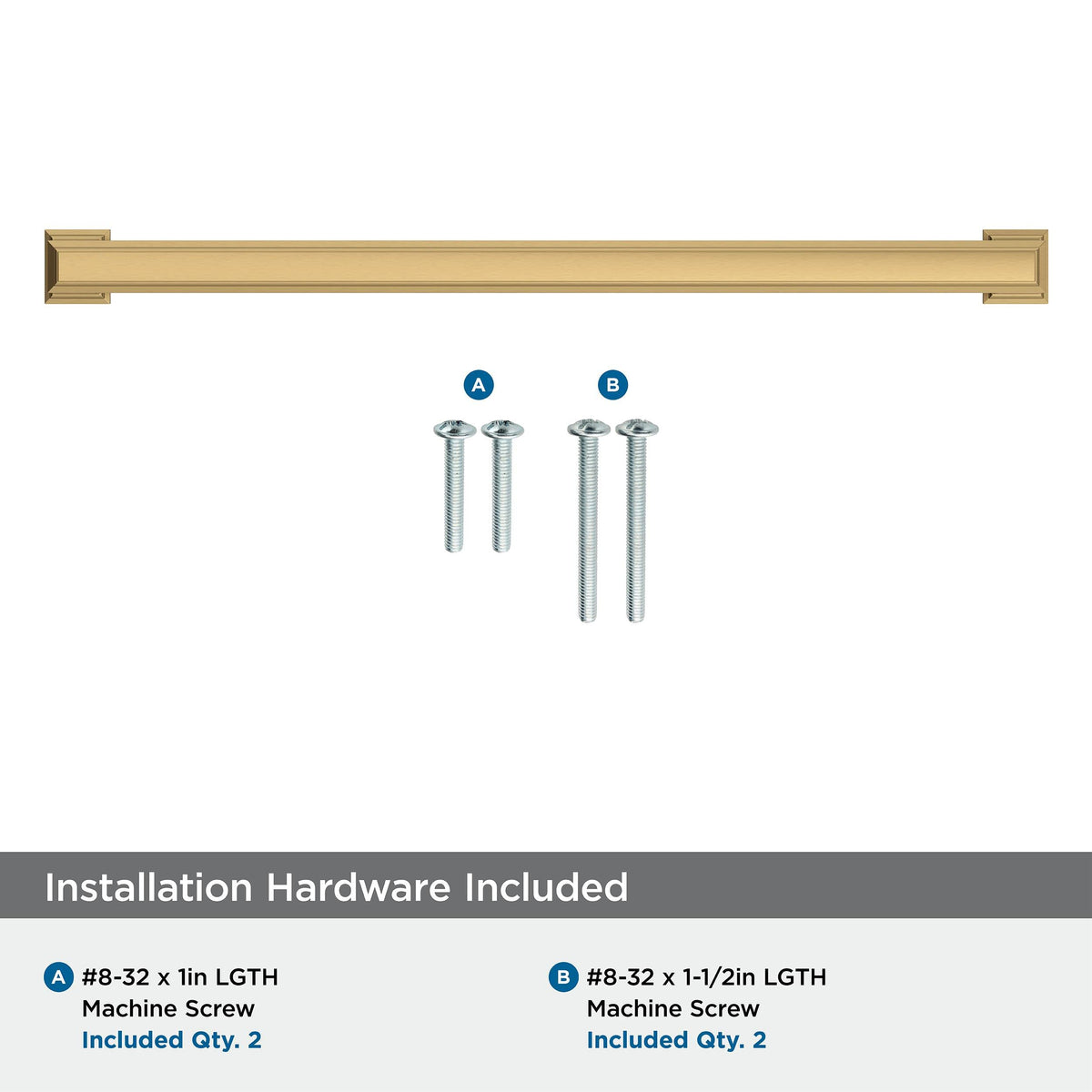 Amerock BP37361CZ Champagne Bronze Cabinet Pull 10-1/16 in (256 mm) Center-to-Center Cabinet Handle Appoint Drawer Pull Kitchen Cabinet Handle Furniture Hardware
