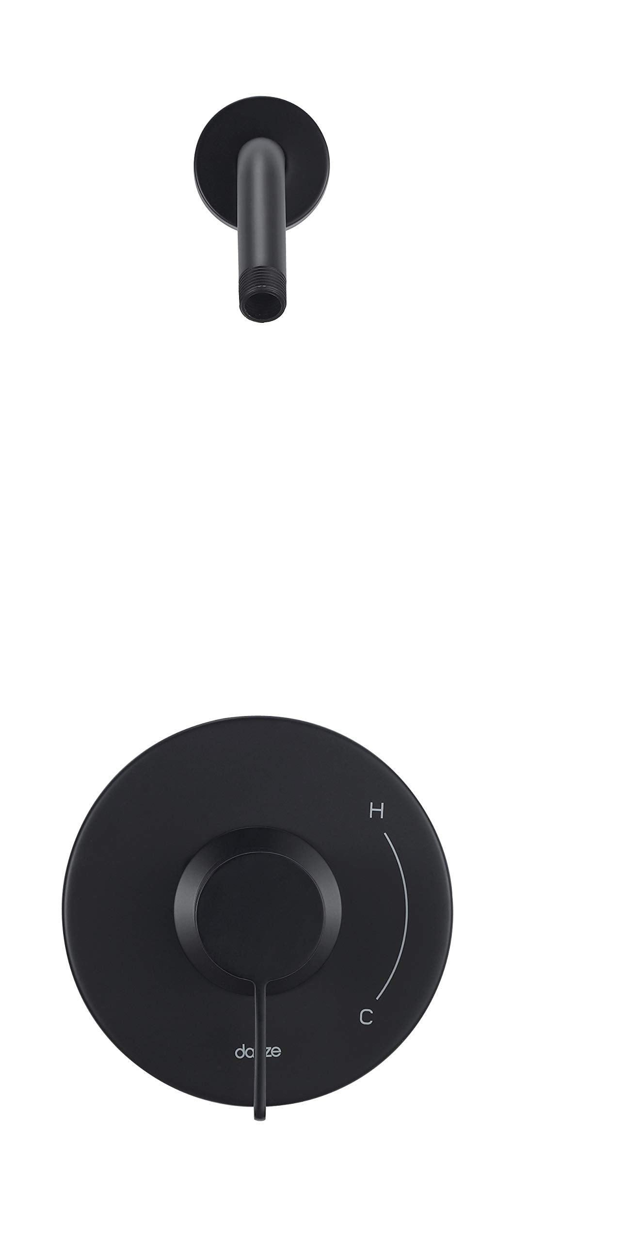 Gerber D520530LSBSTC Satin Black Amalfi Shower-only Trim Kit, Without Showerhead