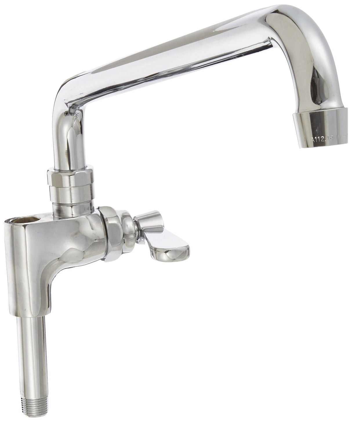 John Boos PB-AD-14LF Low-Lead Add-On Faucet, for ProBowl Sinks, 14" Swing Spout