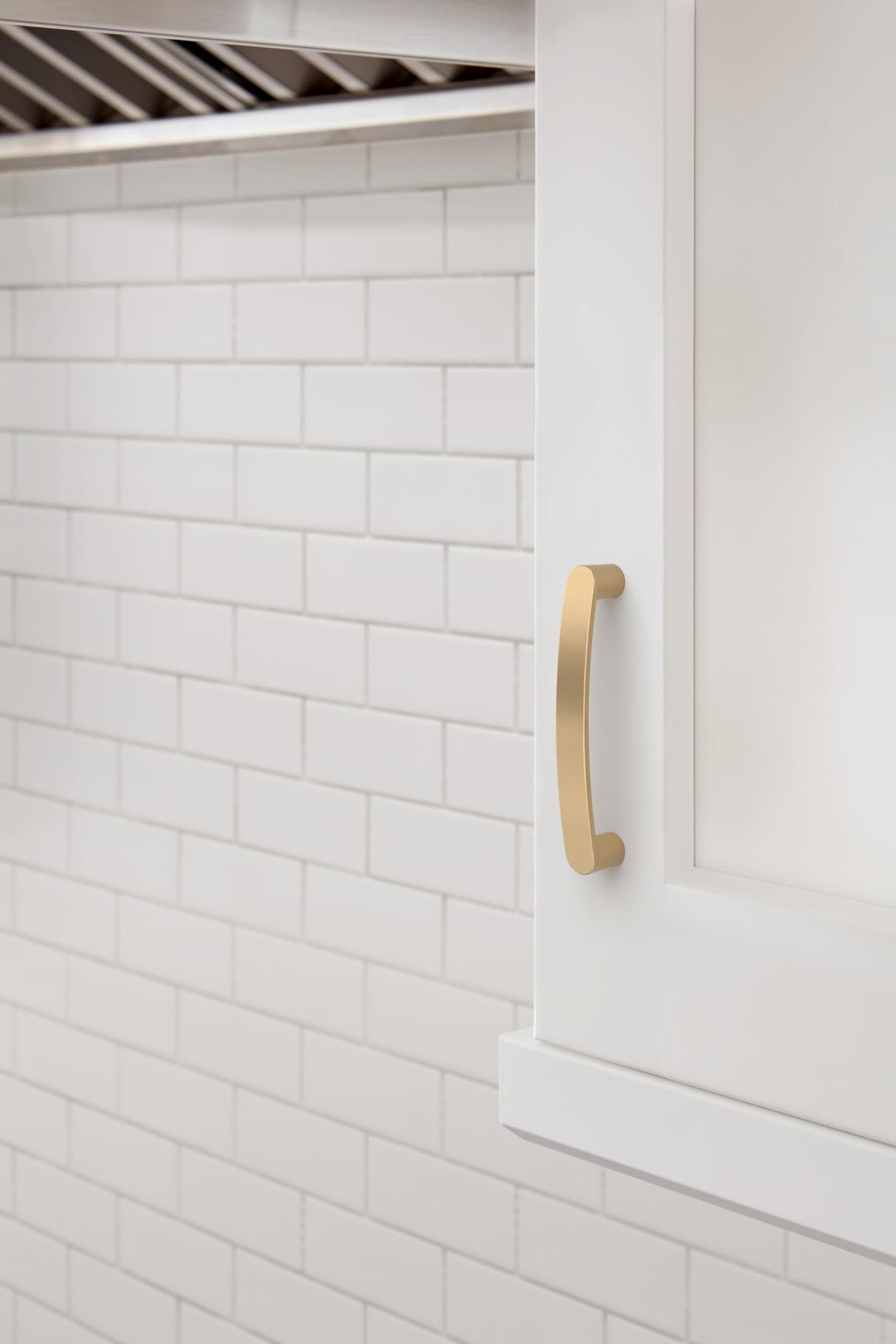 Amerock Cabinet Pull Champagne Bronze 3-3/4 in (96 mm) Center-to-Center Drawer Pull Rift Kitchen and Bath Hardware Furniture Hardware