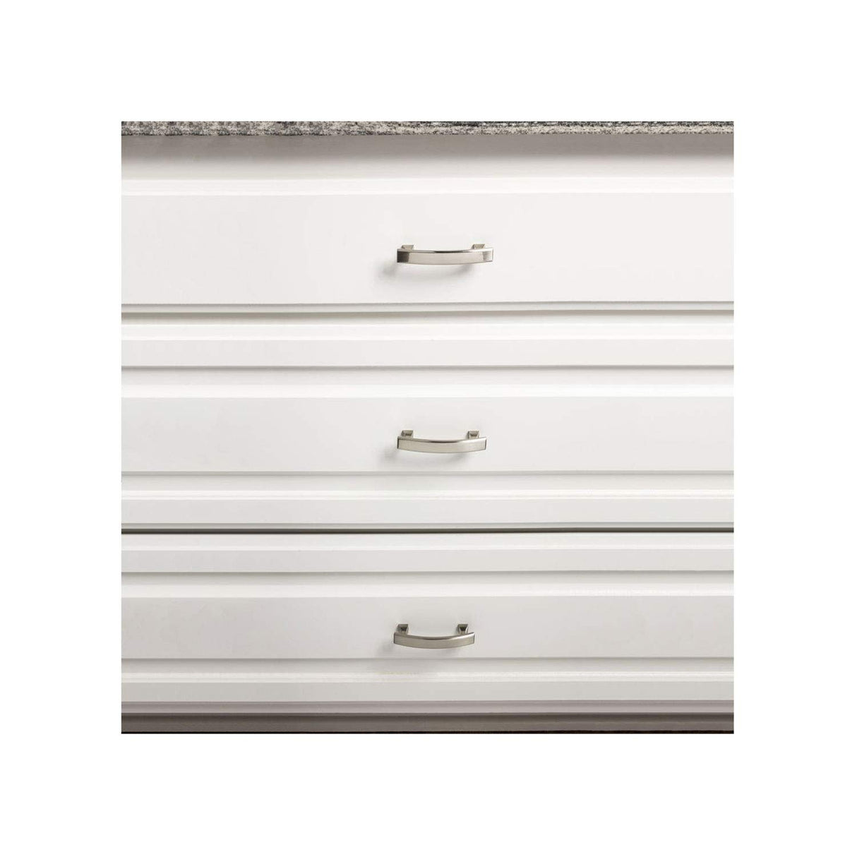 KasaWare K3133SN-8 4" Overall Length Flared Foot Square Pull, 8-pack