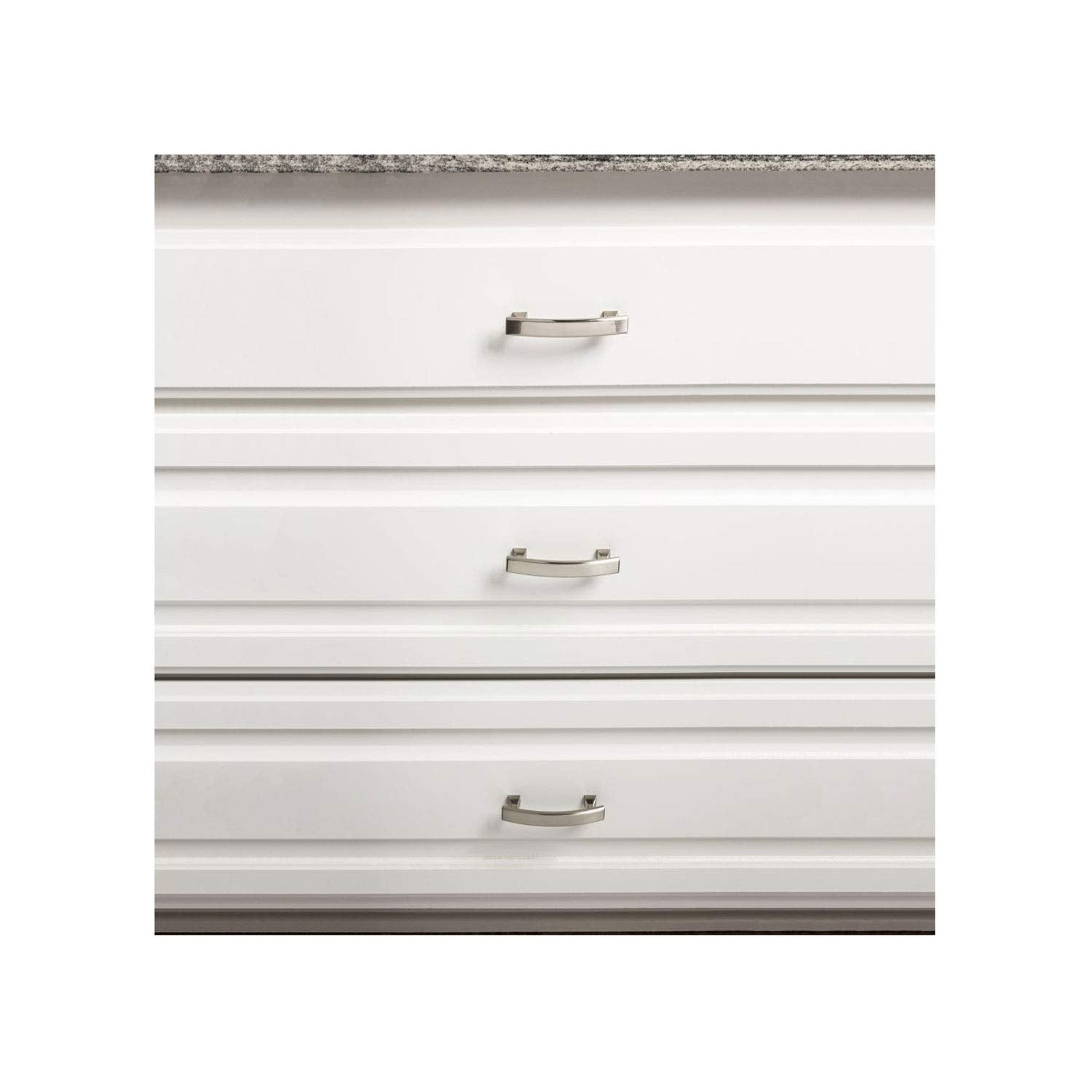 KasaWare K3133SN-8 4" Overall Length Flared Foot Square Pull, 8-pack